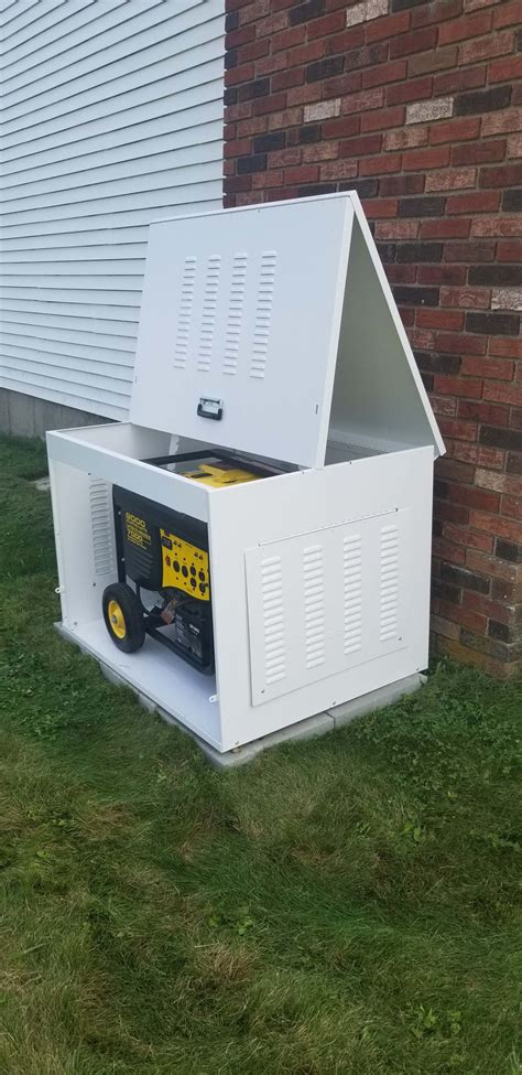 metal generator enclosure|generator enclosures for portable generators.